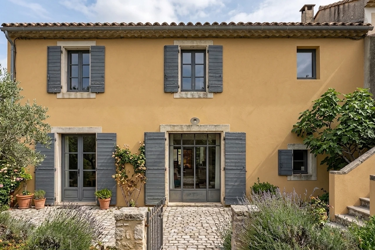 Ocre Jaune + Anthracite - Provençal