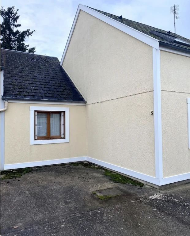 House facade before