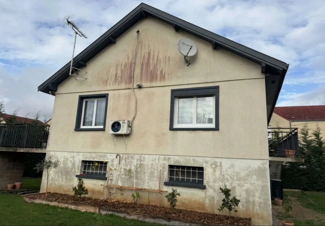 House facade before