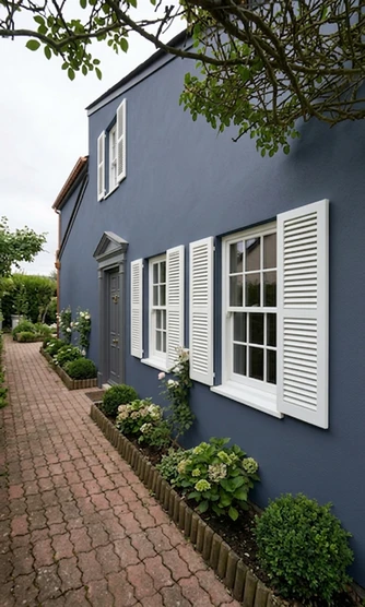 Hale Navy + Chantilly Lace White - Colonial Revival