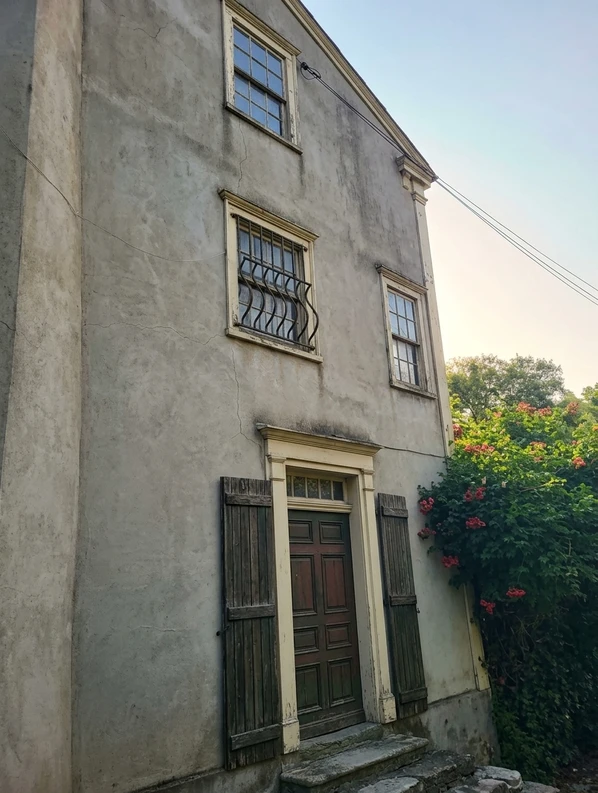 House facade before