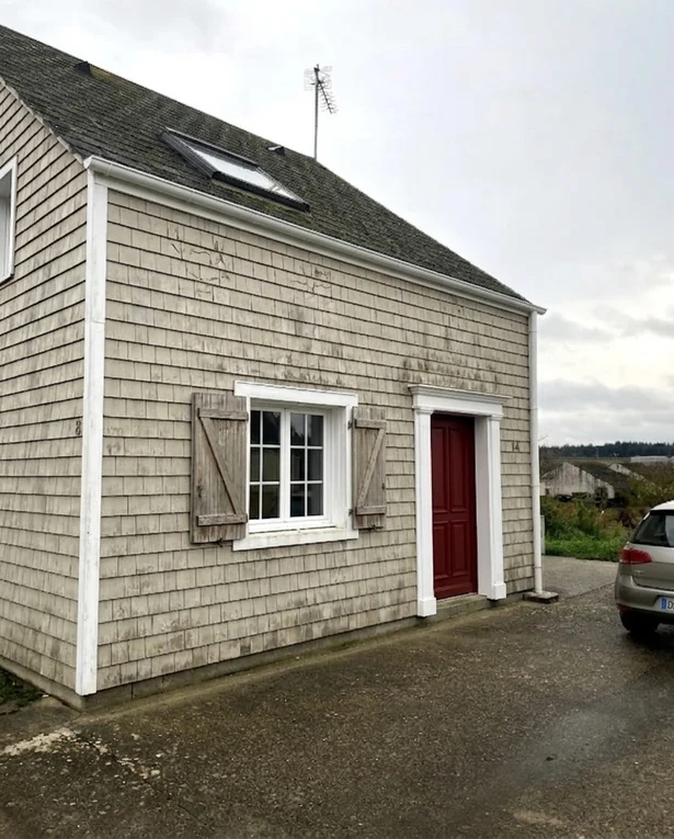 House facade before