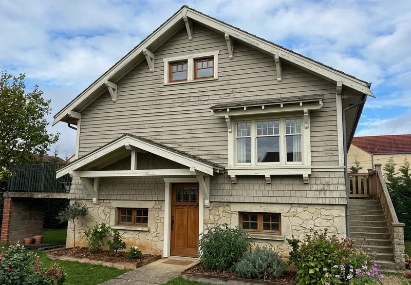 Craftsman exterior prior to AI color preview (sage family)