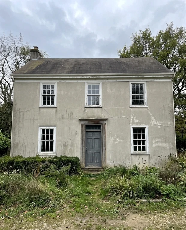 House facade before