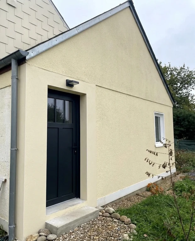 House facade before