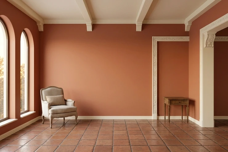 Terracotta Clay + Antique Cream - Mediterranean Revival