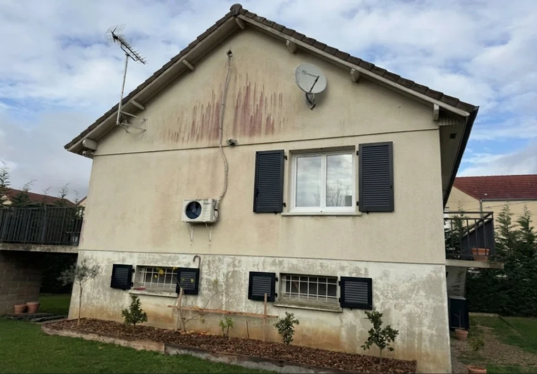 House facade before