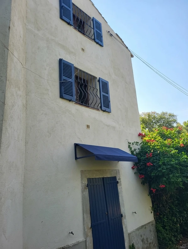 House facade before