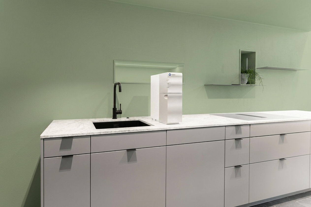 Blanc Casse + Vert Sauge - Scandinave